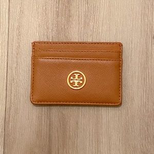 Tory Burch Tan Card Holder